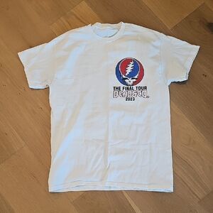 Dead & Co. 2023 White Graphic Tour T-Shirt